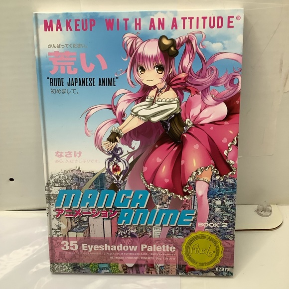 Manga Anime Rude Book 2 eyeshadow Palette☀️ - Picture 3 of 6